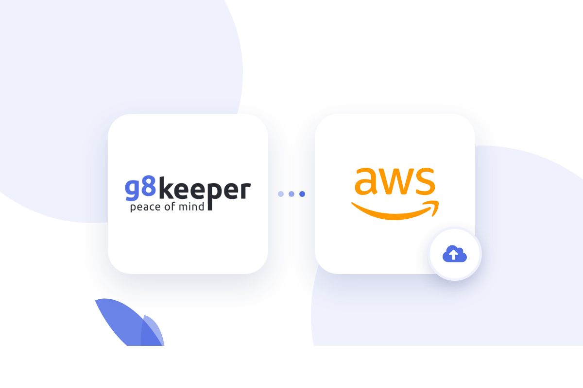 Configuring AWS S3 with G8keeper to store backups